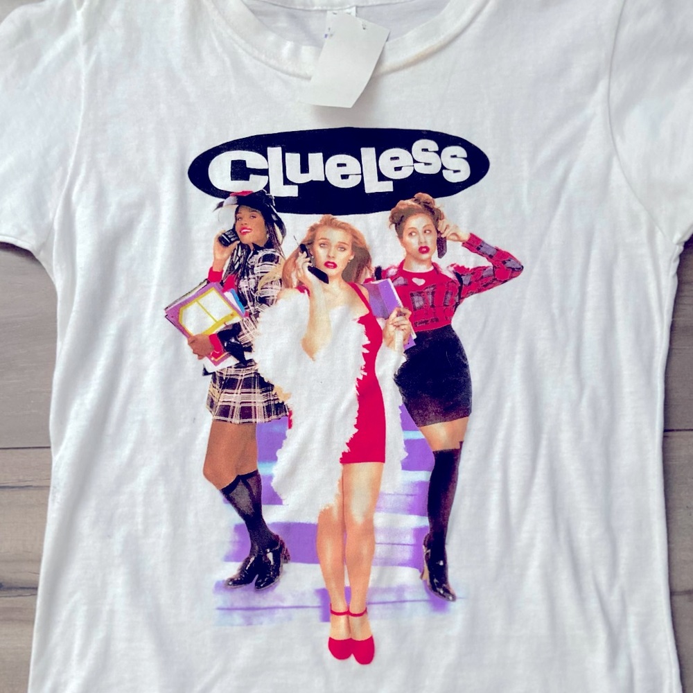 Clueless Tshirt Medium brand new with tags